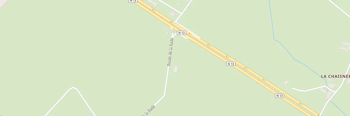 Plan du 301 Rte de la Rade à Brix