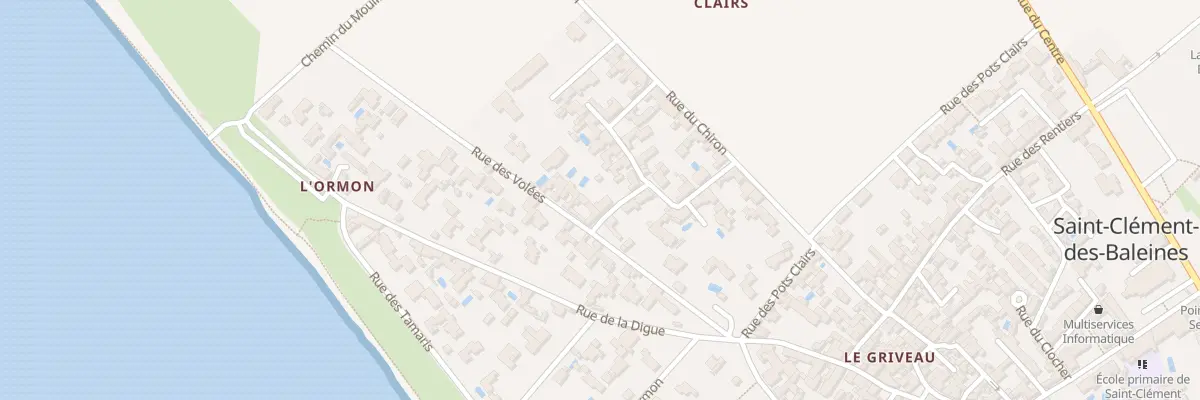 Plan du 130 Rue du Corbejeau à Saint-Clément-des-Baleines