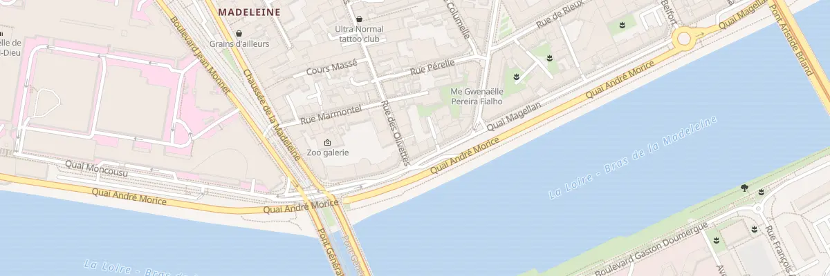 Plan du 57 Quai Magellan à Nantes