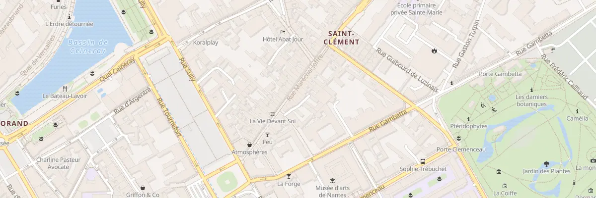 Plan du 65 Rue Mal Joffre à Nantes