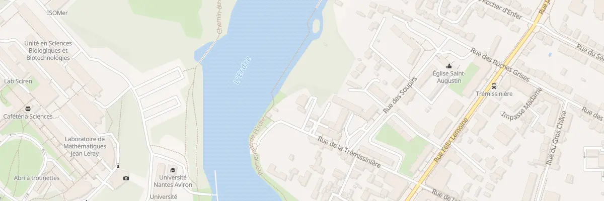 Plan du 76 Rue de la Trémissinière à Nantes