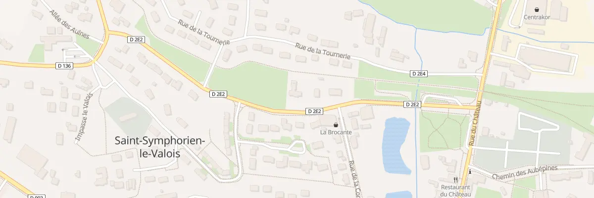 Plan du 19 Rte de la Gare - St-Symphorien à La Haye