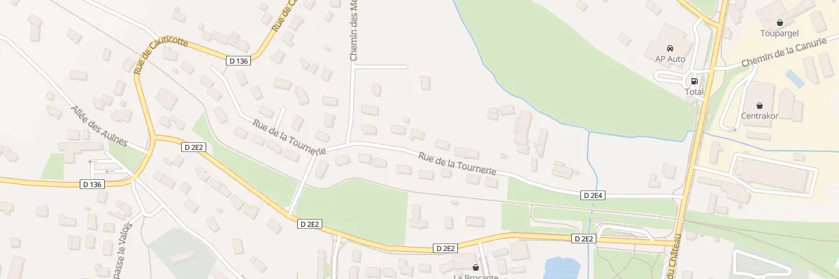 Plan du 14 Rue de la Tournerie St-Symphor à La Haye