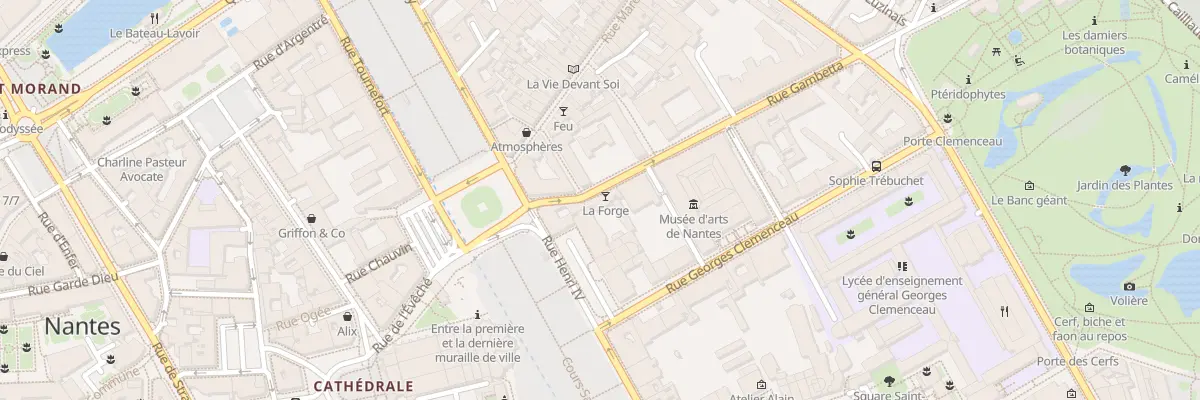 Plan du 43 Rue Gambetta à Nantes