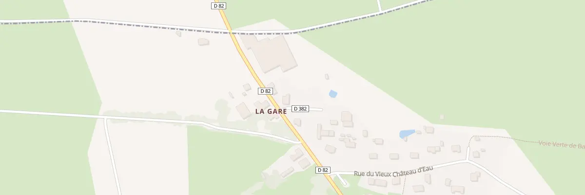 Plan du 1 Imp du Terminus à Teillay
