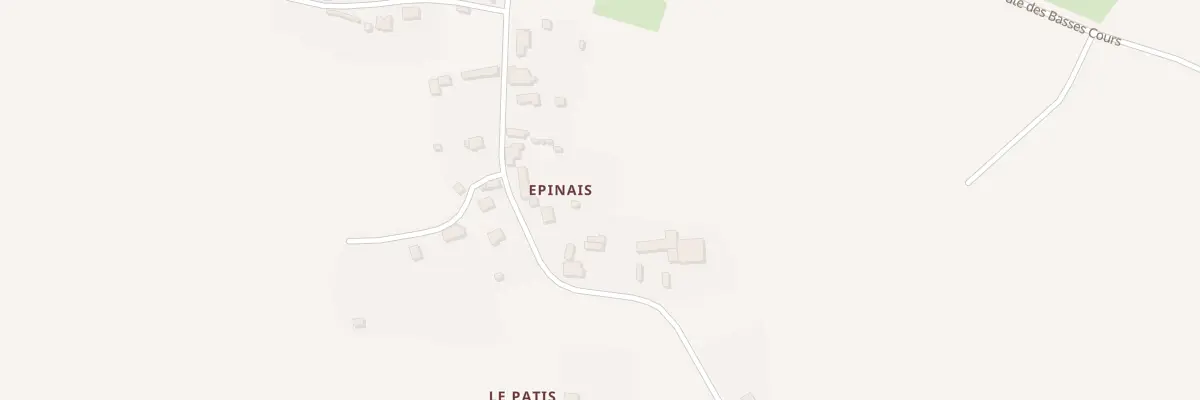 Plan du 30 L’Epinais à Acigné