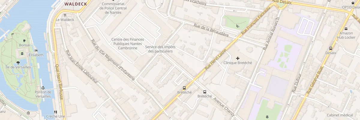 Plan du 38 Av Chanzy à Nantes