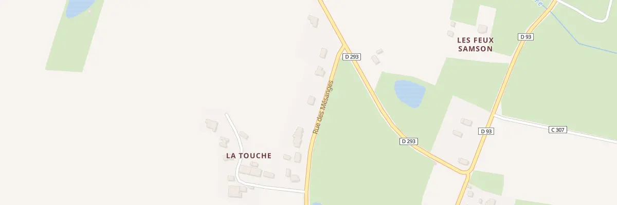 Plan du 11 Rue des Mésanges à Tresbœuf