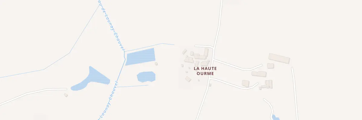 Plan du 5155 La Haute Ourme à Corps-Nuds