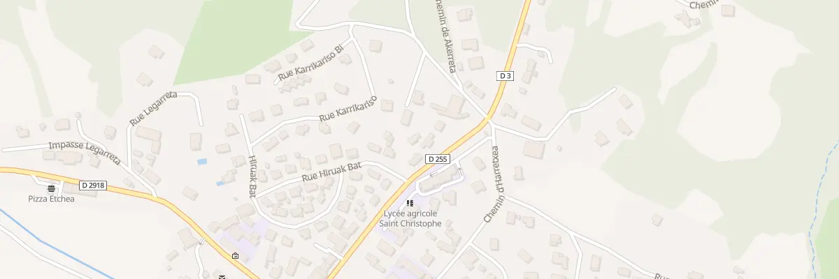 Plan du 285 Rte d’Arbonne à Saint-Pée-sur-Nivelle