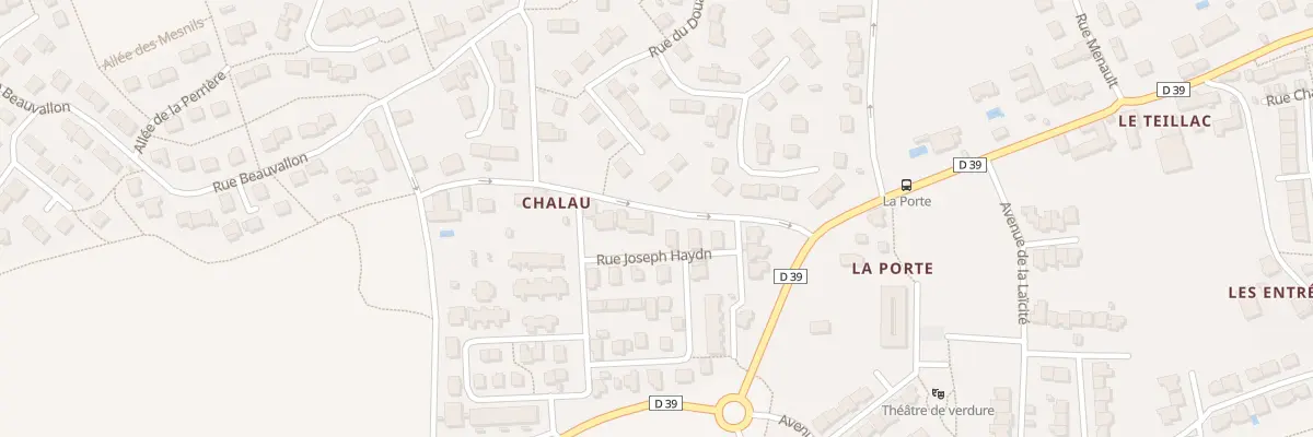 Plan du 7 Rue Joseph Haydn à Nouvoitou