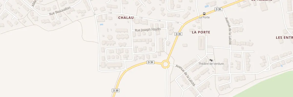 Plan du 3 Rue Jacques Mauduit à Nouvoitou