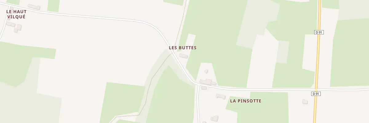 Plan du 5034 Les buttes à Vieux-Viel