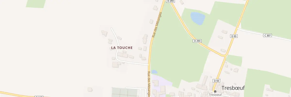 Plan du 3 Rue des Mésanges à Tresbœuf