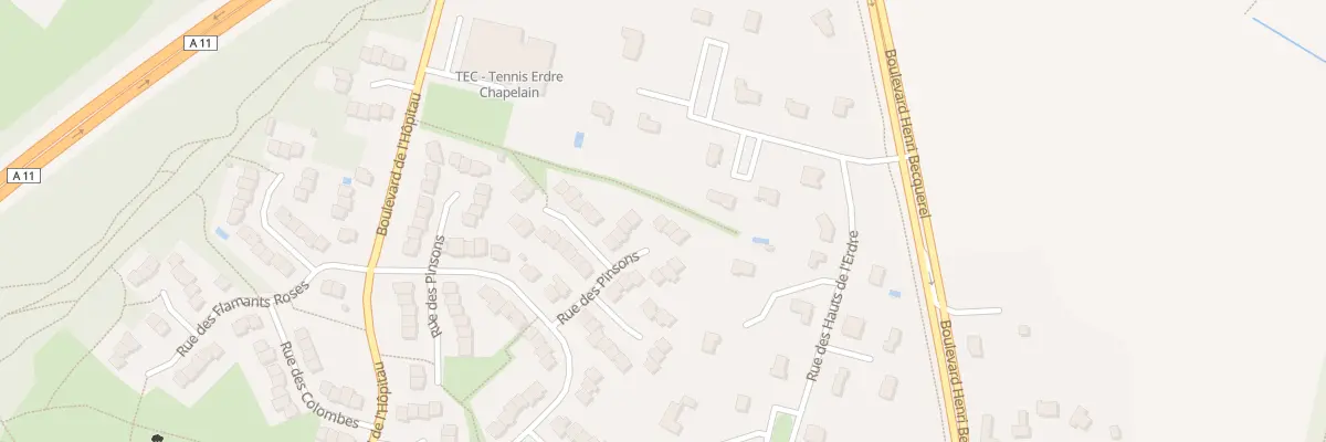Plan du 55 Rue des Pinsons à La Chapelle-sur-Erdre