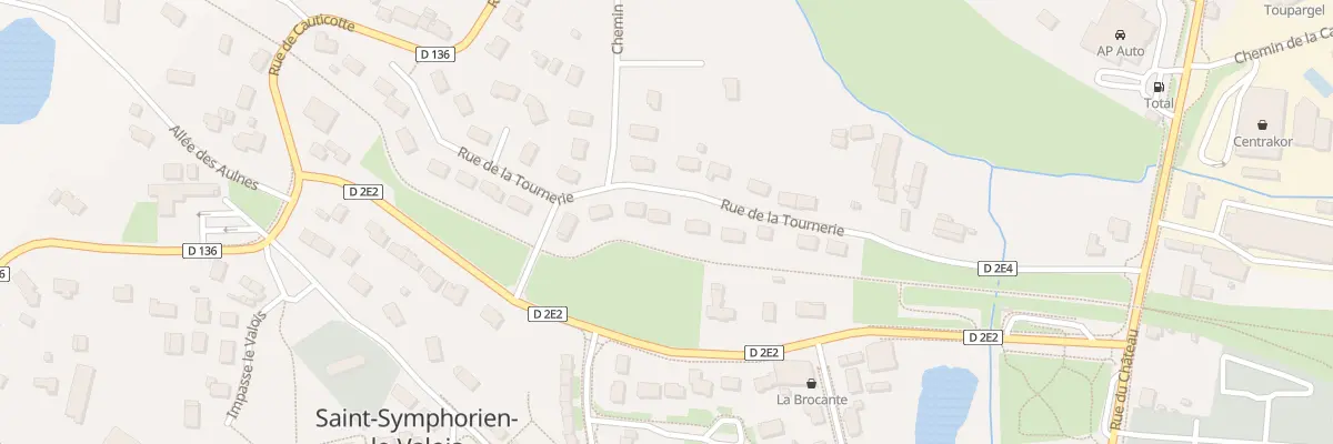 Plan du 11 Rue de la Tournerie St-Symphor à La Haye