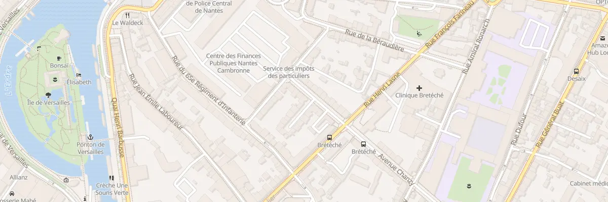Plan du 43 Av Chanzy à Nantes