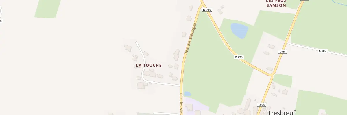 Plan du 5 Rue des Mésanges à Tresbœuf