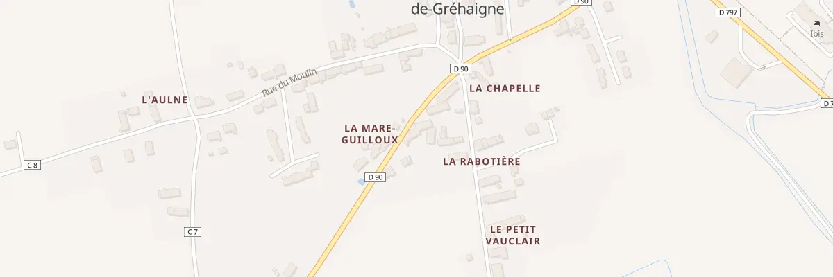 Plan du 3 La Mare Guilloux à Saint-Georges-de-Gréhaigne