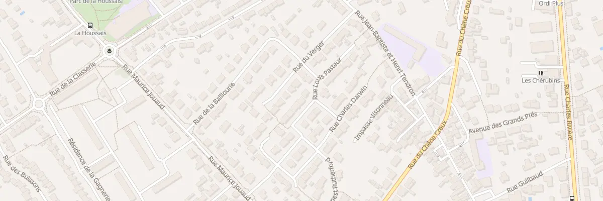 Plan du 8 Rue Louis Pasteur à Rezé