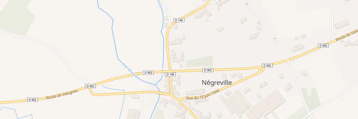 Plan du 22 Rue du Hameau Brisset à Négreville
