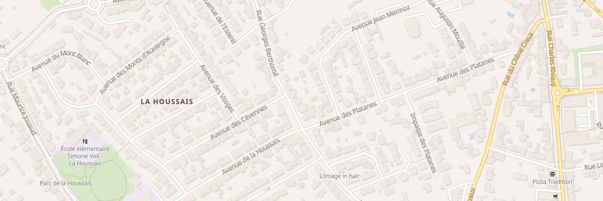 Plan du 135 Rue Georges Berthomé à Rezé
