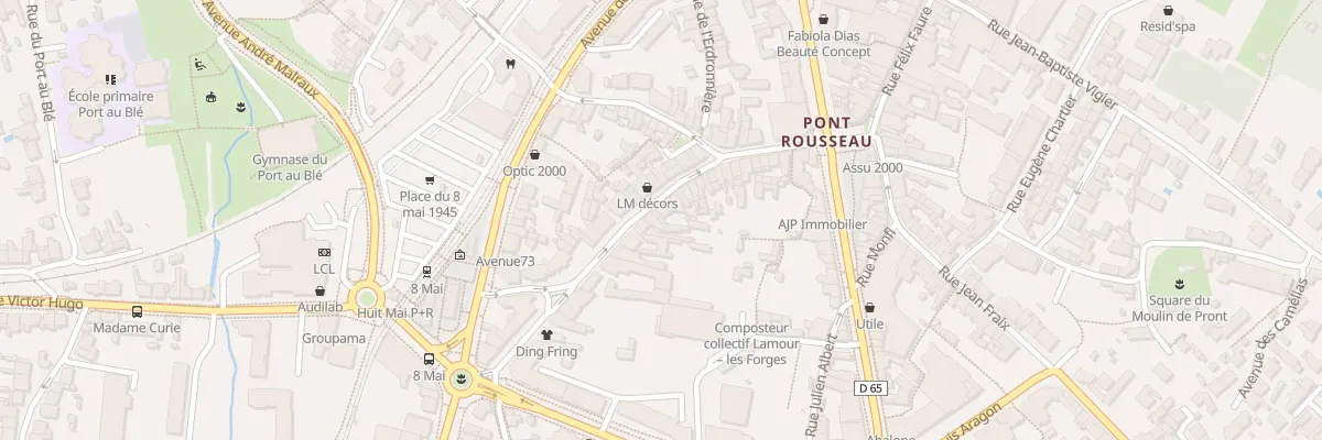 Plan du 43 Rue de la Commune de 1871 à Rezé