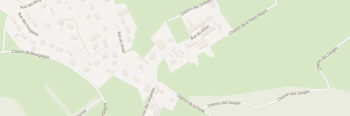 Plan du 336 Rue du Vivier à Créances