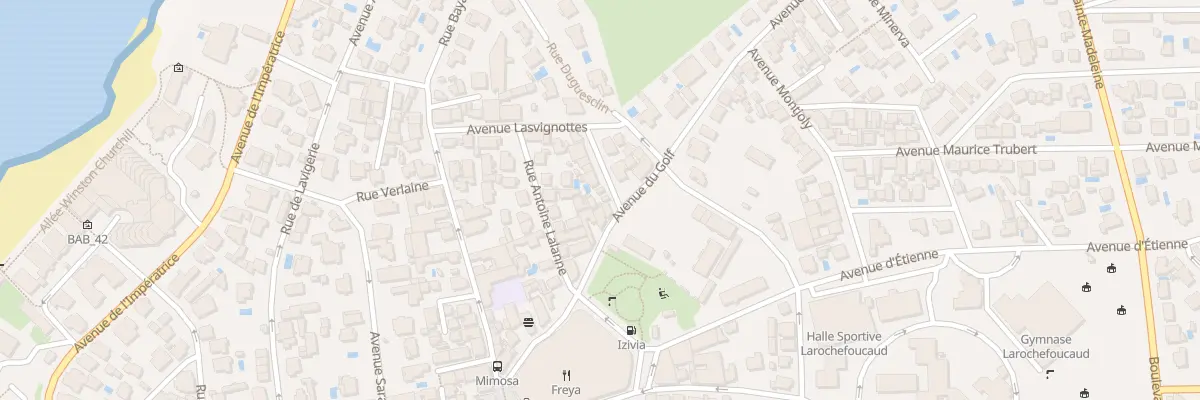 Plan du 3 Rue du Phare à Biarritz