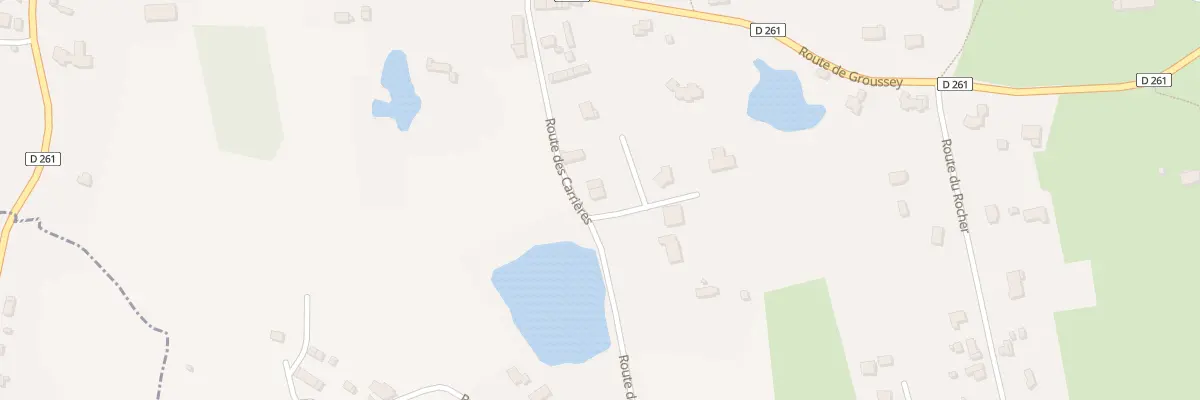 Plan du 151 Rte des Carrieres St M.Loups à Jullouville