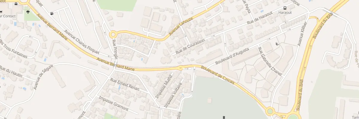 Plan du 41 Rue de Courasson à Biarritz