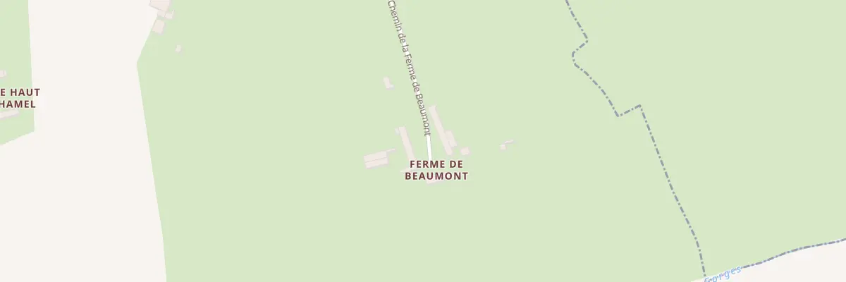 Plan du 5028 Ferme de Beaumont à Catteville