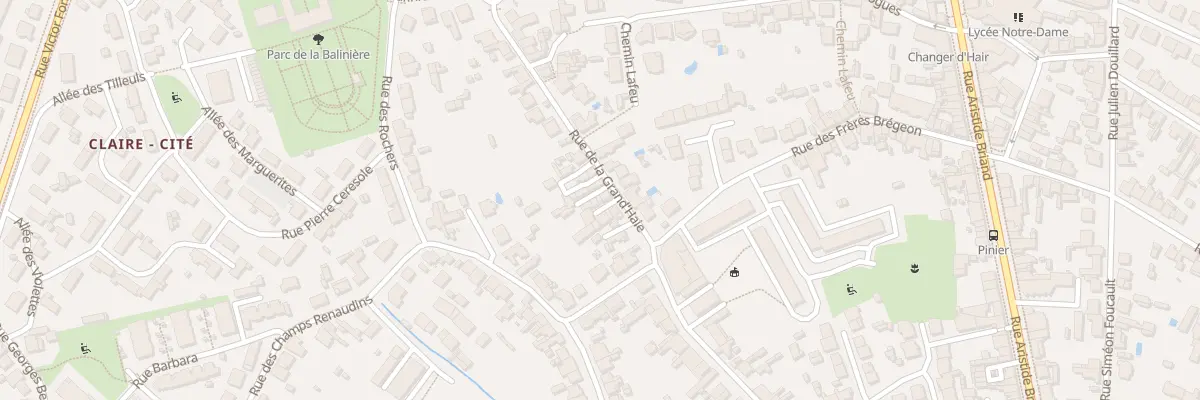 Plan du 17 Rue de la Grand Haie à Rezé