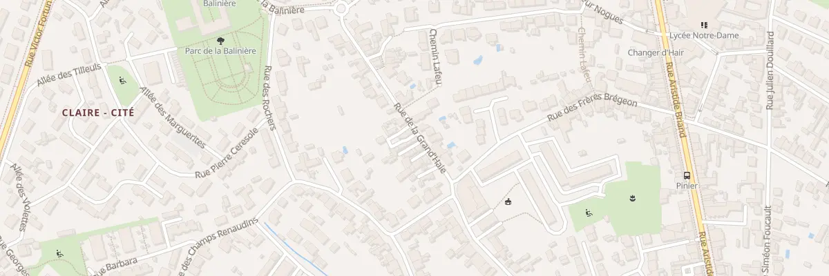 Plan du 23 Rue de la Grand Haie à Rezé