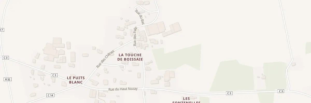 Plan du 7 Rue des Palis à Nozay