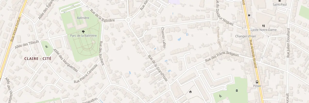 Plan du 10 Rue de la Grand Haie à Rezé