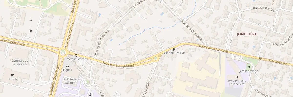 Plan du 4 Rue de la Bourgeonnière à Nantes