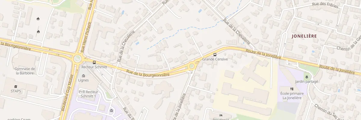 Plan du 6 Rue de la Bourgeonnière à Nantes