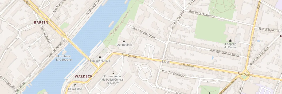 Plan du 80 Rue Desaix à Nantes
