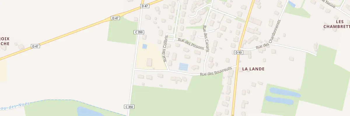Plan du 17 Rue des Colibris à Tresbœuf