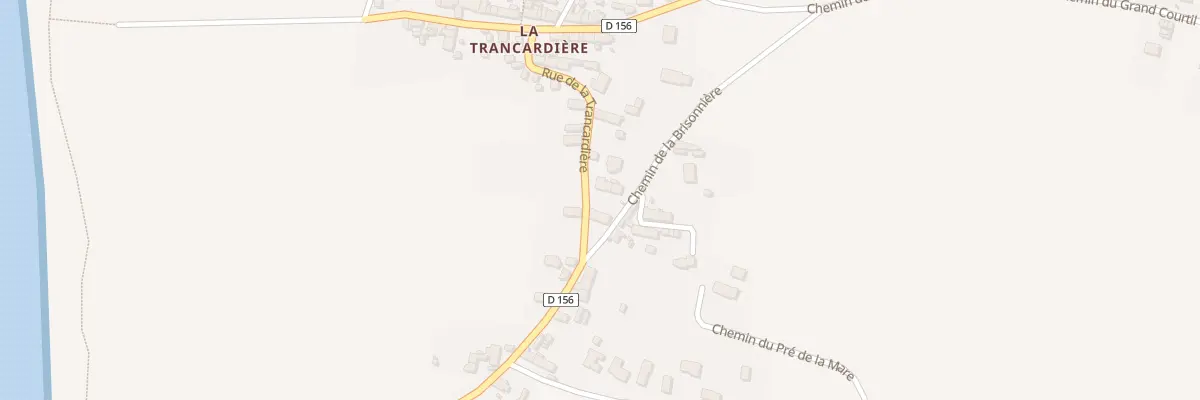 Plan du 2 Rue de la Trancardière à Regnéville-sur-Mer