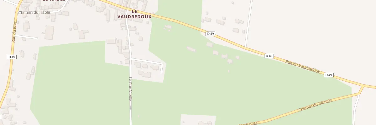 Plan du 9 Rue du Vaudredoux à Regnéville-sur-Mer