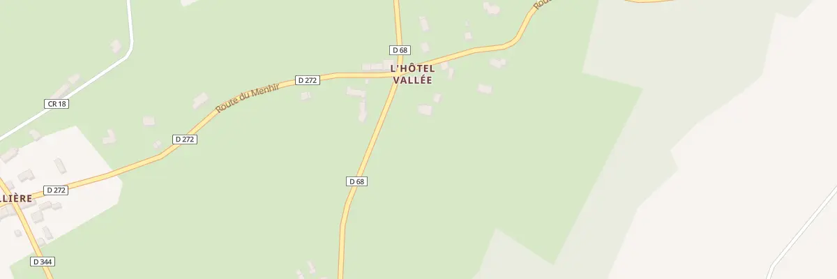 Plan du 28 Rte du Menhir à Saint-Malo-de-la-Lande