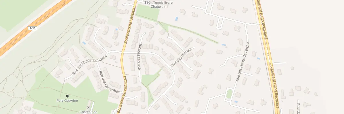 Plan du 75 Rue des Pinsons à La Chapelle-sur-Erdre