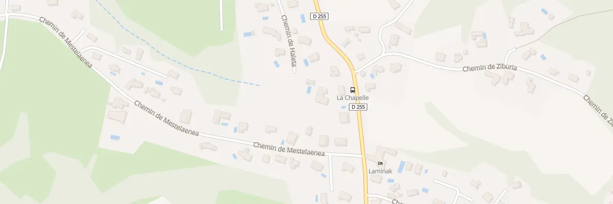 Plan du 16 Che de Haieta à Arbonne