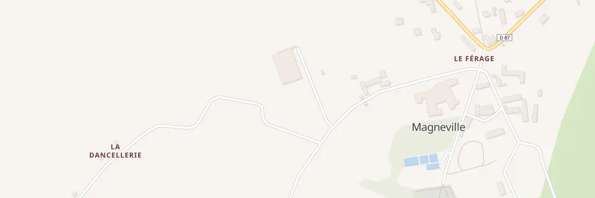 Plan du 26 Le Ferage à Magneville