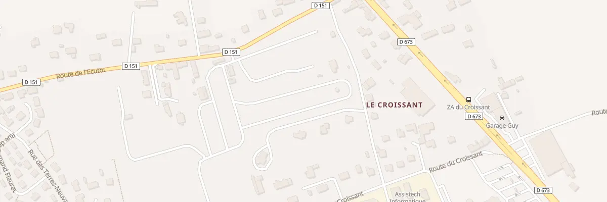 Plan du 610 Rte de l’Ecutot à Saint-Pair-sur-Mer