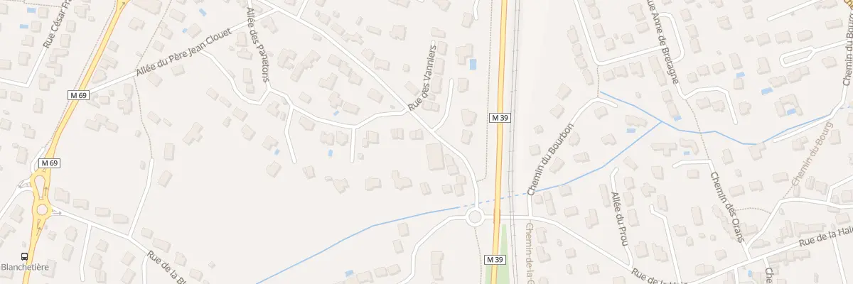 Plan du 22 Rue de la Mongendrière à La Chapelle-sur-Erdre