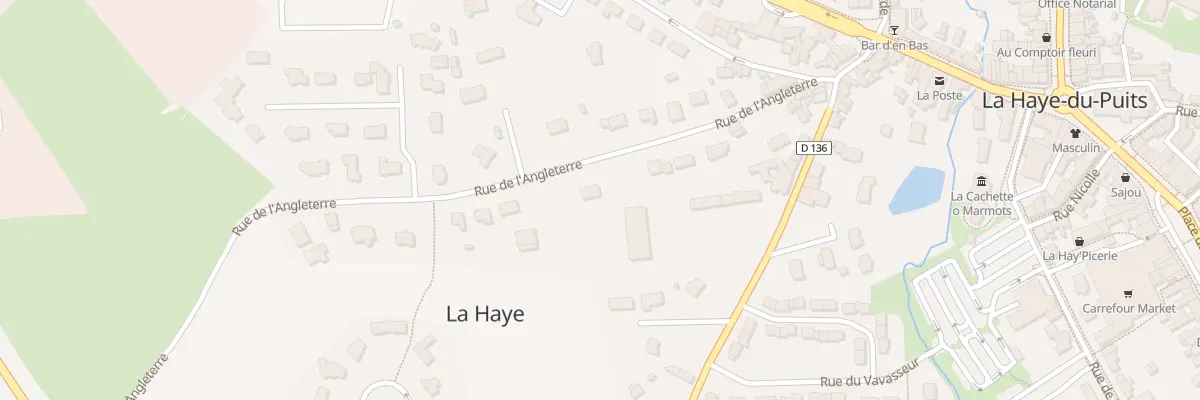Plan du 11 Rue de l’Angleterre Montgardon à La Haye