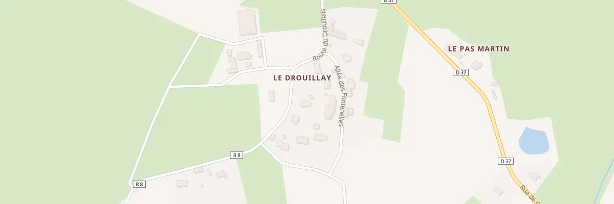 Plan du 293 Rte du Drouillais à Sucé-sur-Erdre
